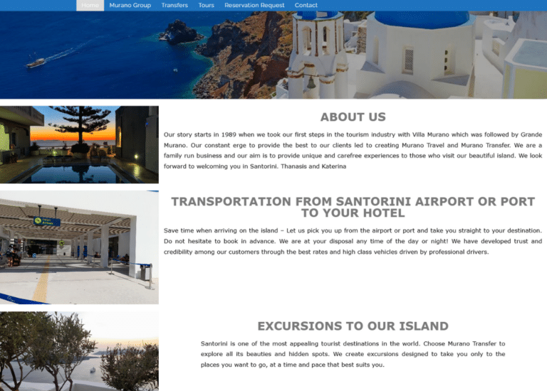 murano travel santorini